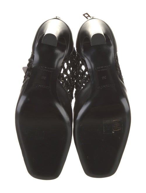 Hermès Leather Colorblock Pattern Boots