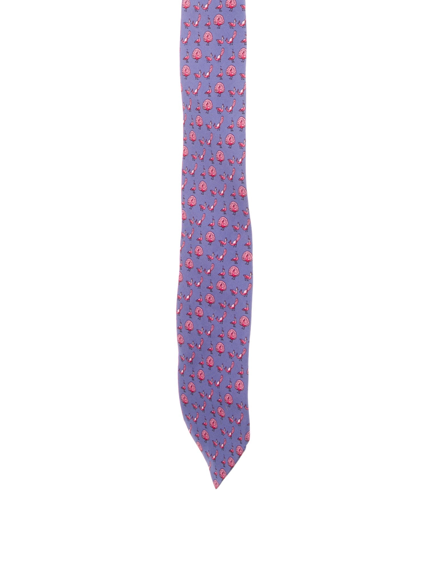 Hermès Patterned silk tie