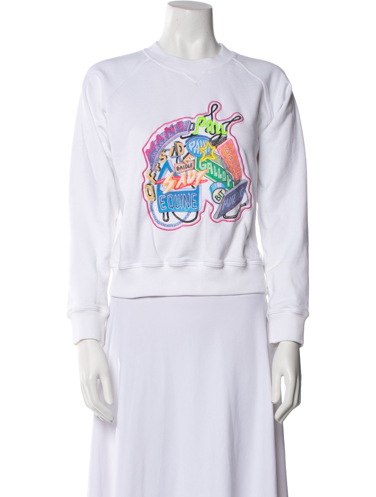 Hermès Graphic Print Crew Neck Sweatshirt