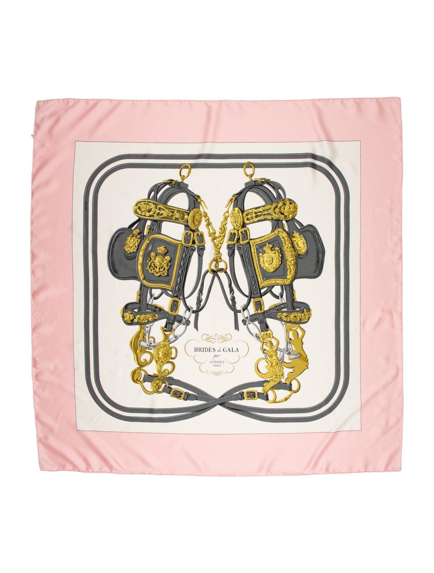 Hermès Brides de Gala Silk Scarf