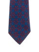 Hermès Pattern Print Silk Tie