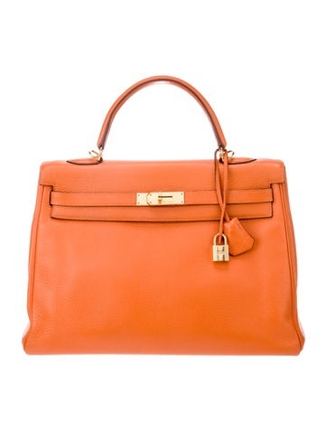 Hermès Handle Bags Clemence Kelly Retourne 35 35cm