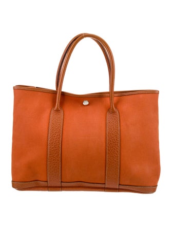 Hermès Toile Officier Garden Party 36