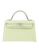 Hermès 2023 Matte Alligator Mini Kelly II Sellier 20