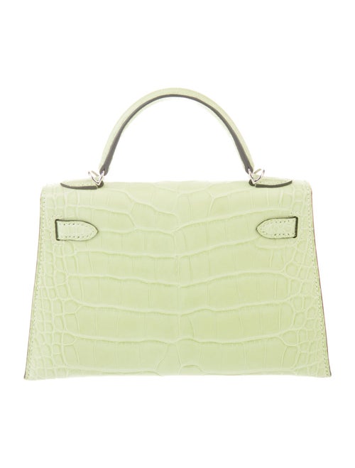 Hermès 2023 Matte Alligator Mini Kelly II Sellier 20
