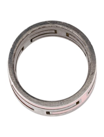 Hermès Enamel Arcane Moveable H Ring