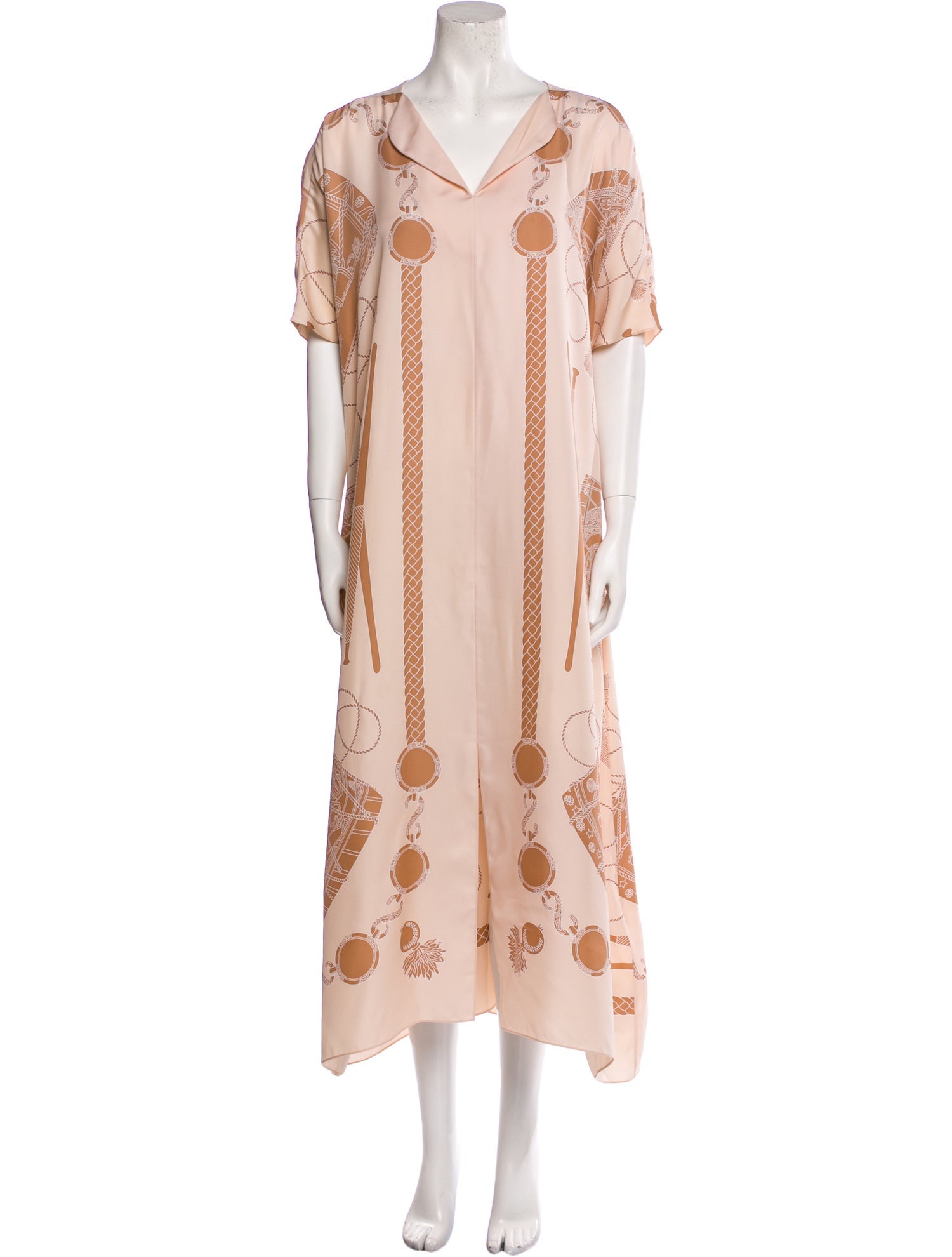 Silk Long Dress