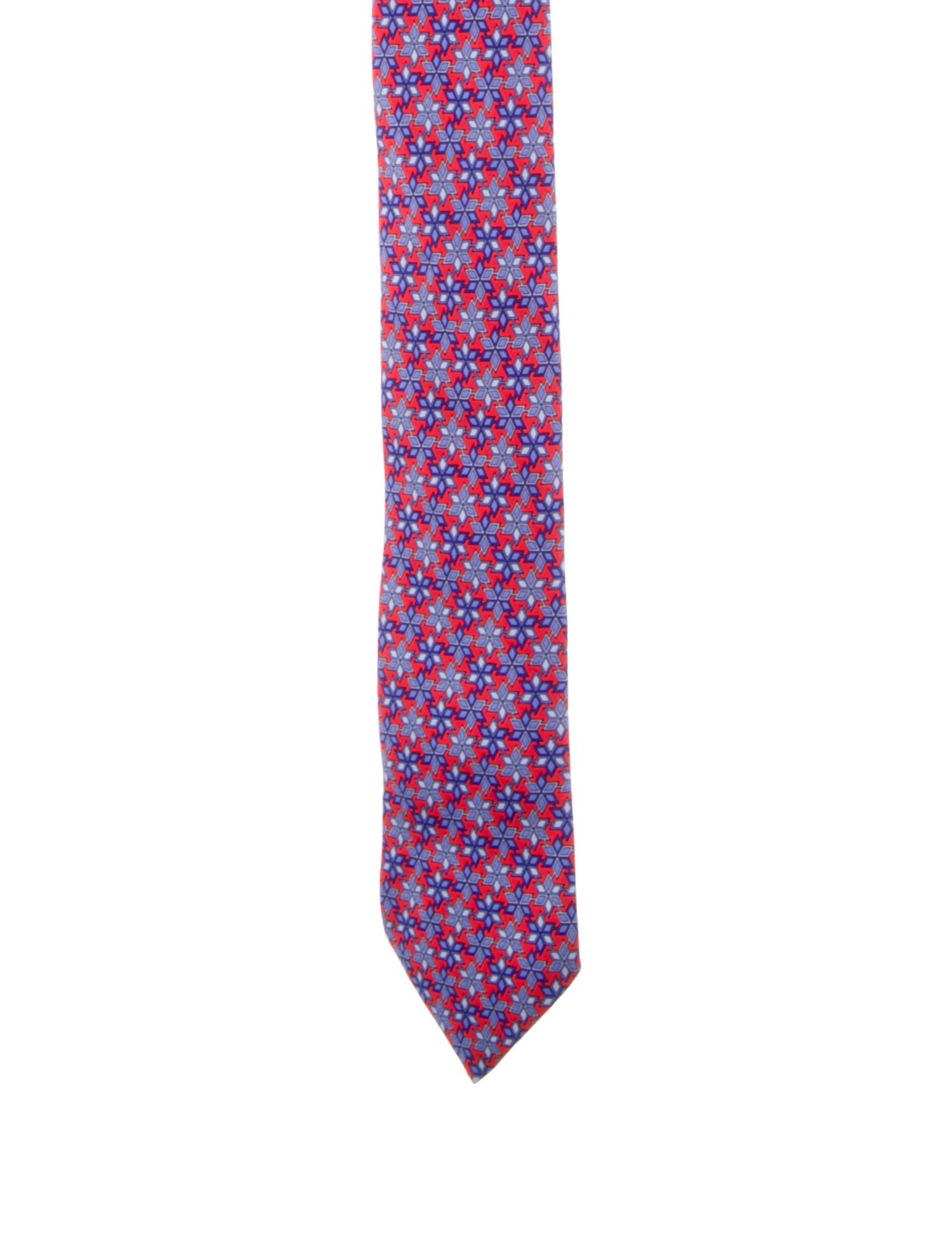 Hermès Silk Patterned Tie