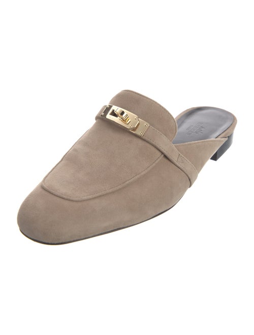 Hermès Oz Suede Mules