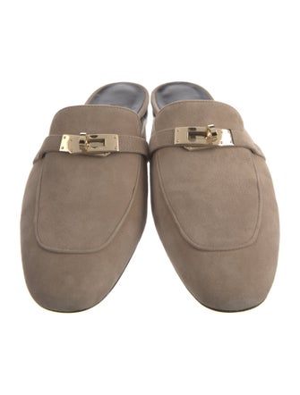 Hermès Oz Suede Mules