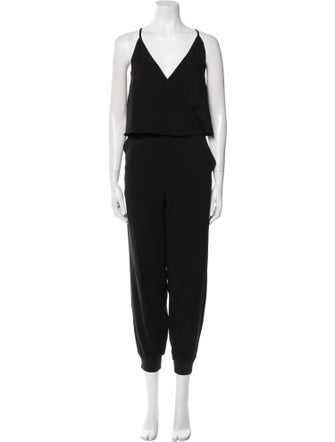 Theory V-Neck Jumpsuit