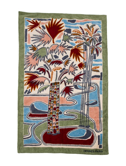 Hermès Palm Tree Beach Towel