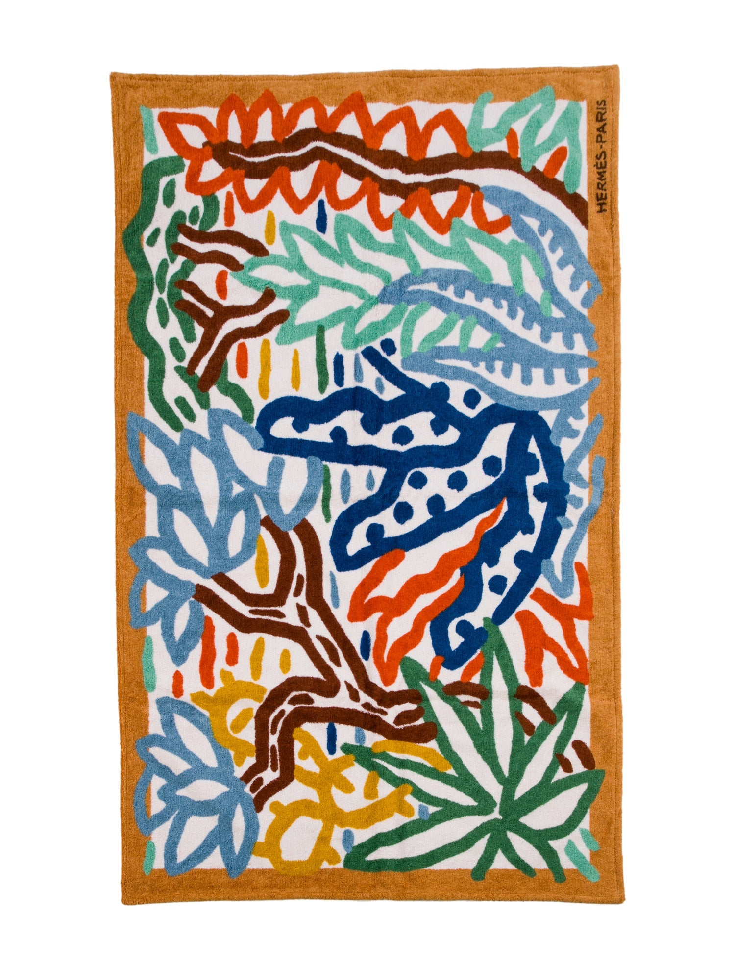 Hermès Le Chant des Cigales Beach Towel