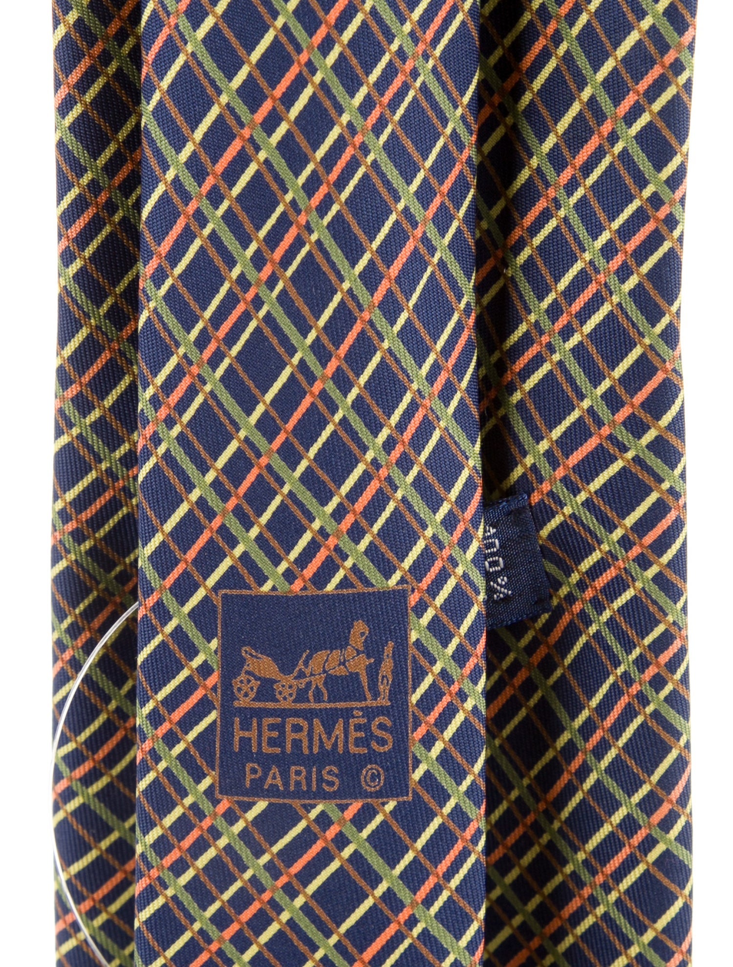 Hermès Silk Patterned Tie