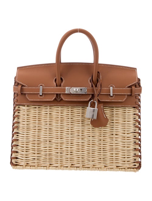Hermès 2024 Osier Wicker & Swift Picnic Birkin 25