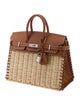 Hermès 2024 Osier Wicker & Swift Picnic Birkin 25
