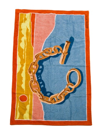 Hermès Escale a la Plage Beach Towel