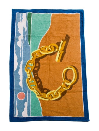 Hermès Escale a la Plage Beach Towel