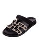 Hermès Chypre Suede Slides