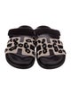 Hermès Chypre Suede Slides
