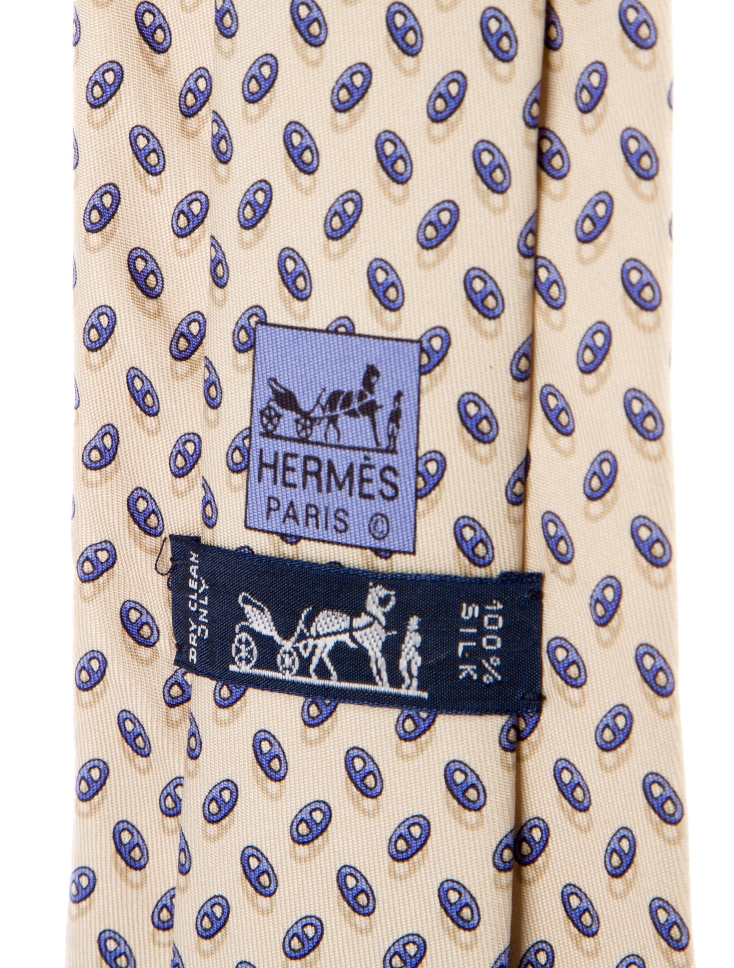 Hermès Patterned tie
