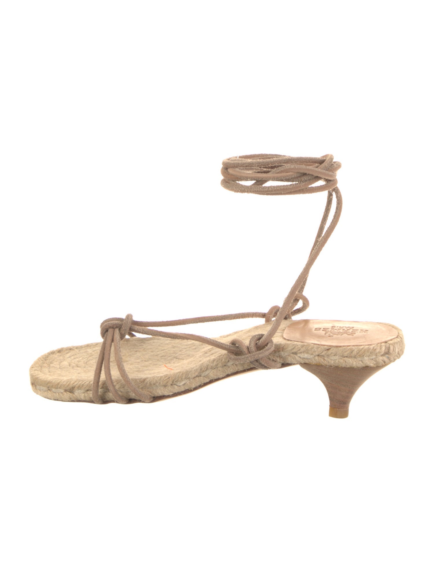 Hermès Vintage Suede Espadrilles