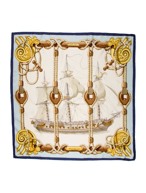 Hermès Tribord Silk Scarf