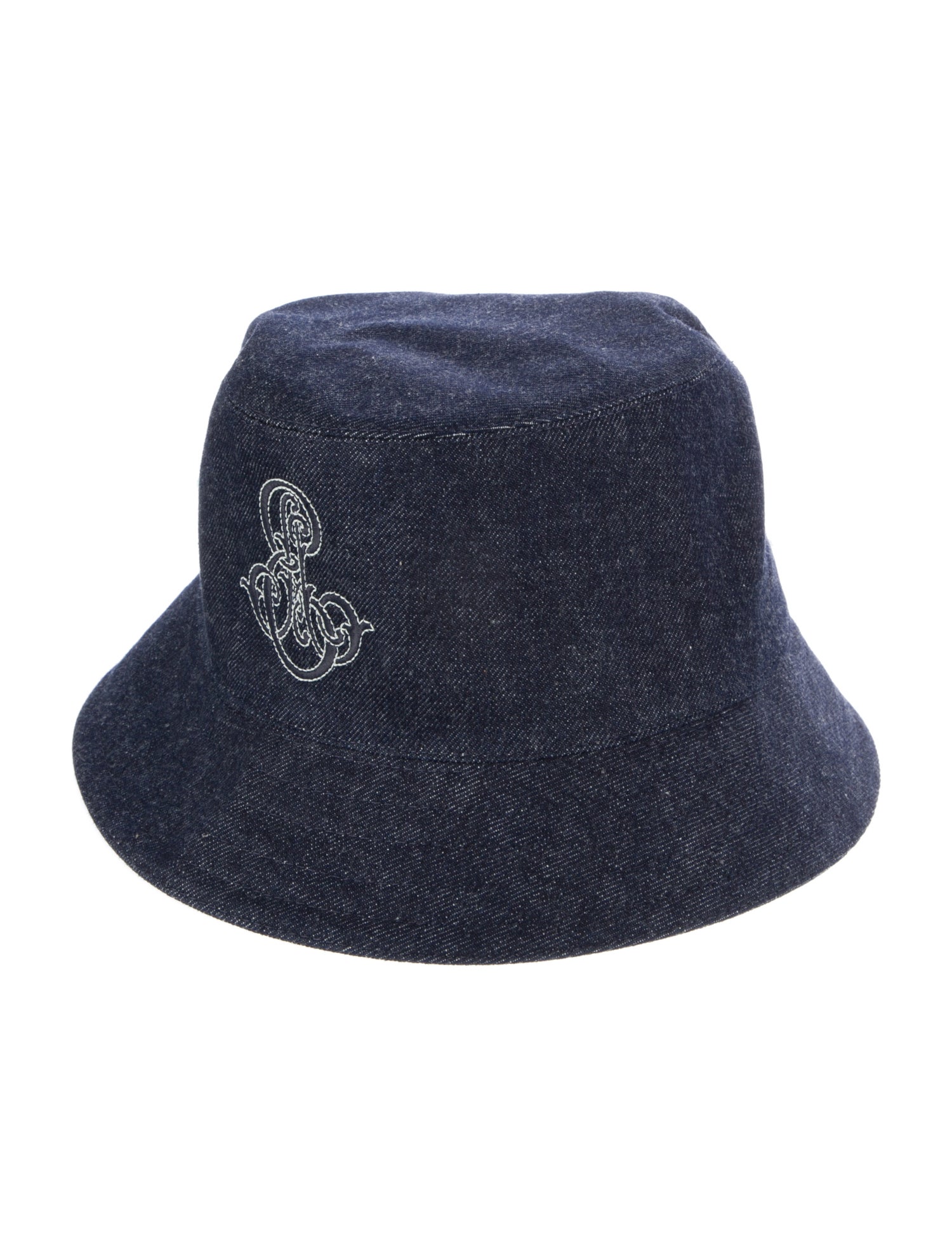 使い込んだ変化も楽しみHermesBob Harper Emileデニムハット Hermès Denim Embroidered Harper Emile Bucket Hat w/ Tags