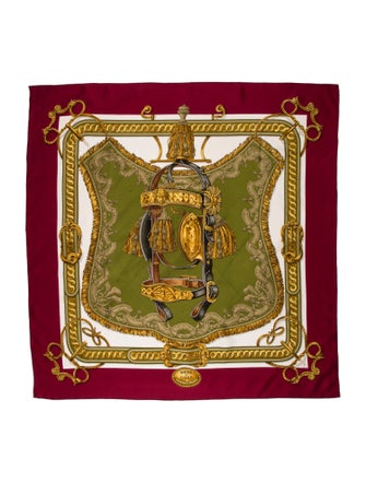 Hermès Bride de Cour Silk Scarf
