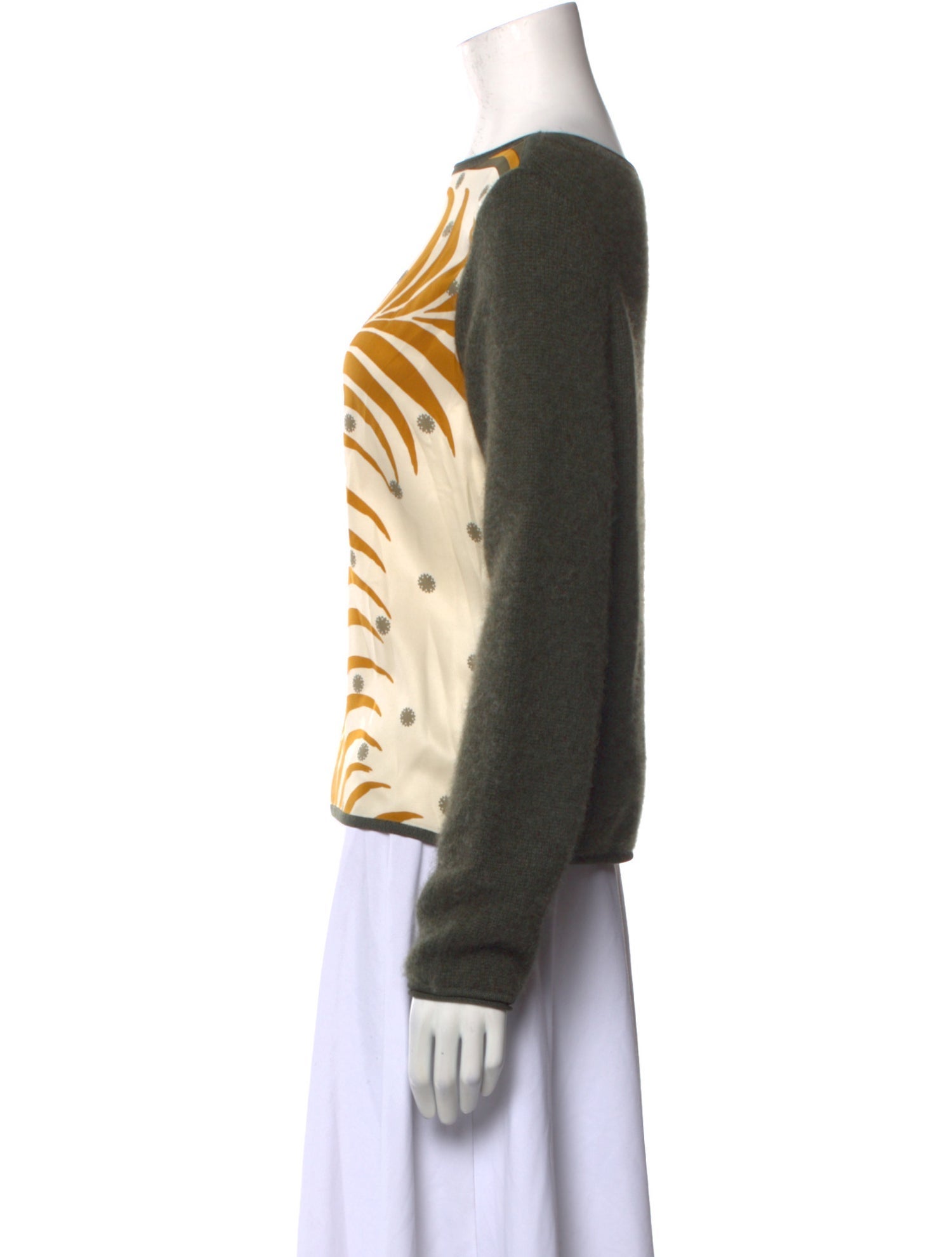 Hermès Cashmere Printed Sweater