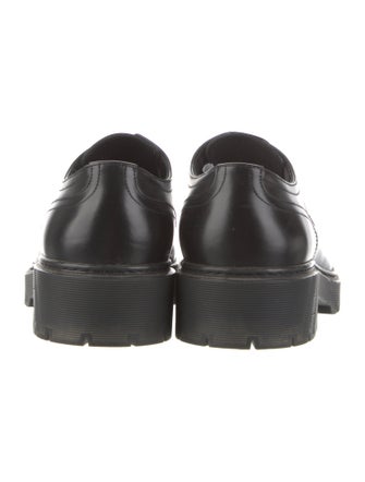 Hermès 2022 Leather Derby Shoes