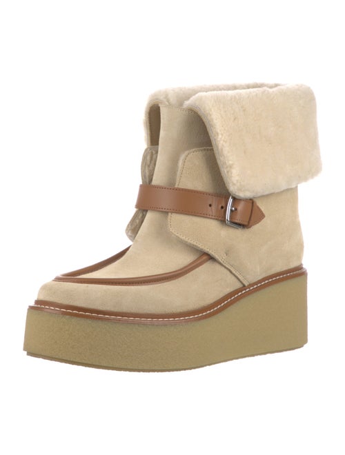 Hermès Hemisphere Suede Snow Boots