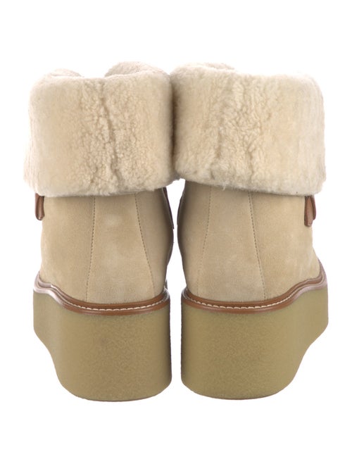 Hermès Hemisphere Suede Snow Boots