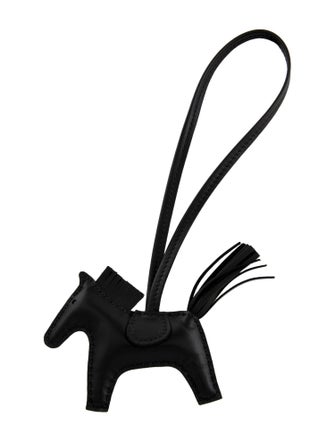 Hermès Milo So Black GriGri Rodeo Bag Charm PM