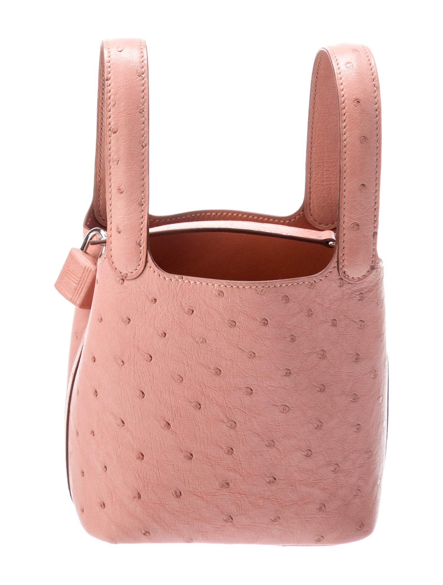 Hermès Ostrich Micro Verso Picotin Lock