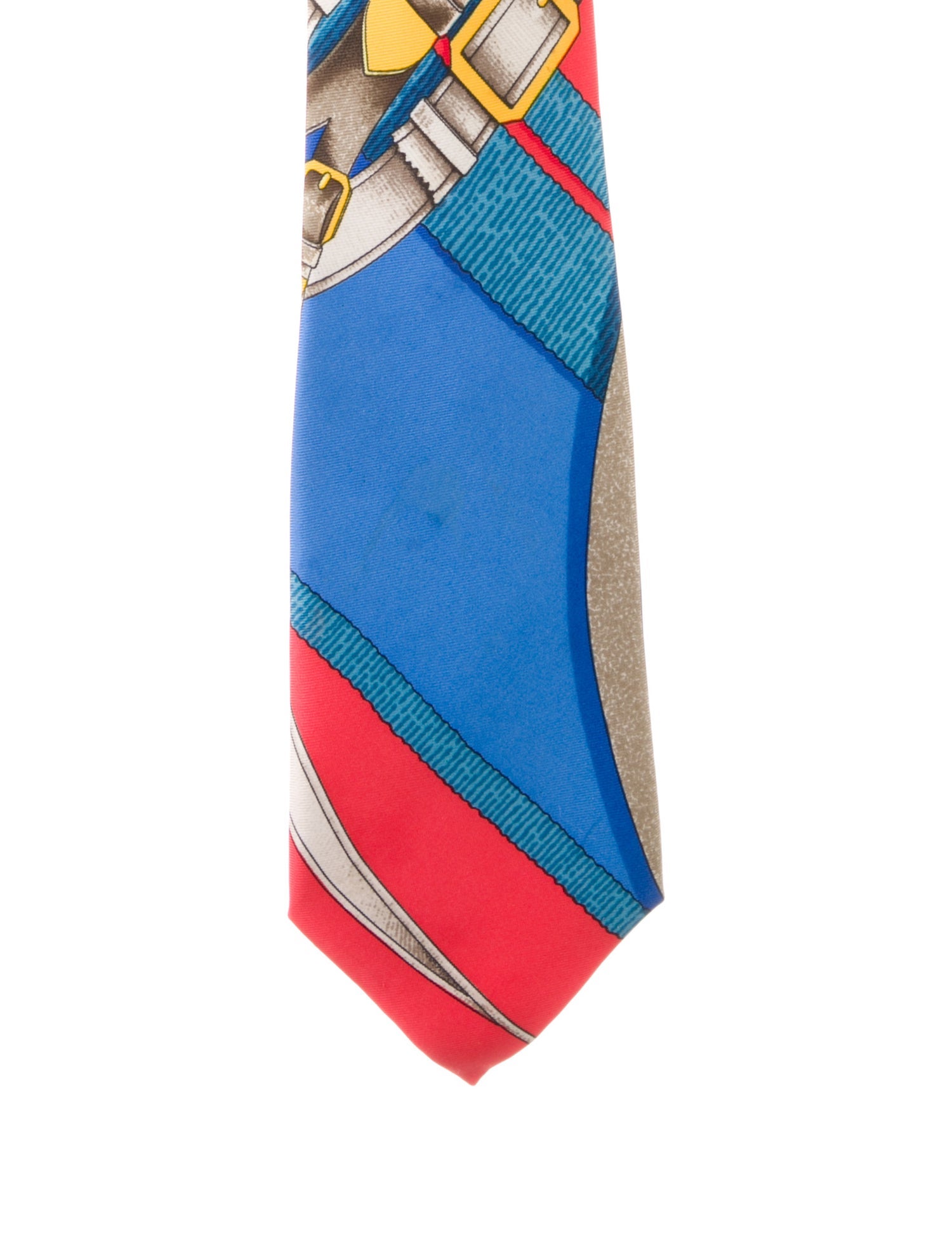 Hermès Silk Patterned Tie