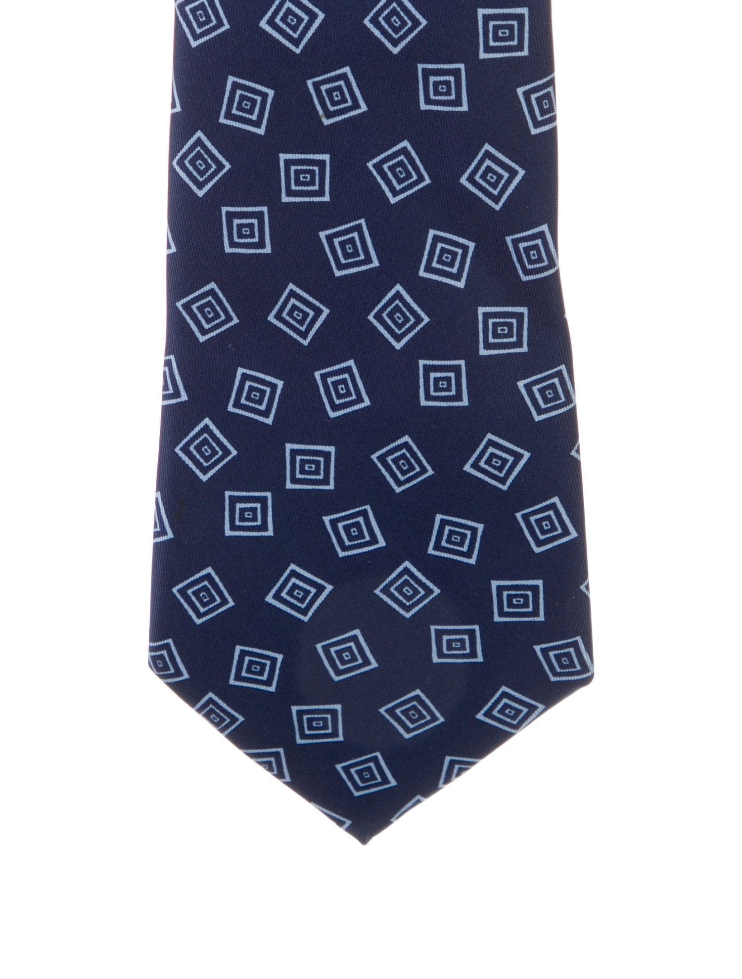 Hermès Silk Pattern Tie