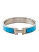 Hermès Clic H Enamel Cuff Bracelet