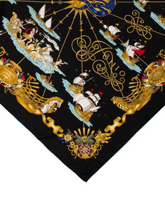 Hermès Voiles De Lumiere Silk Scarf