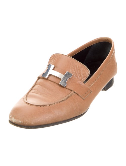 Hermès Leather Loafers