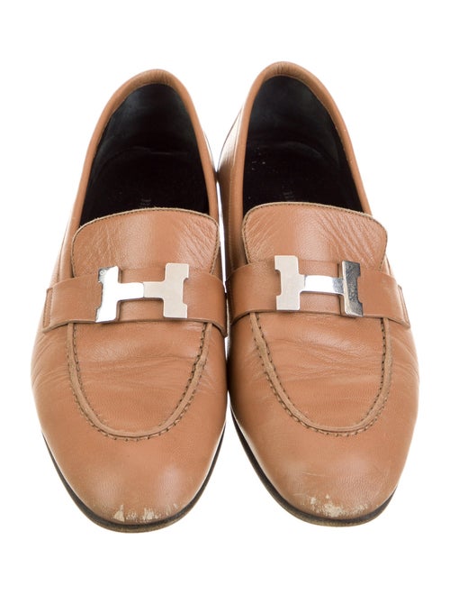 Hermès Leather Loafers