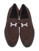 Hermès Faubourg H Logo Loafers