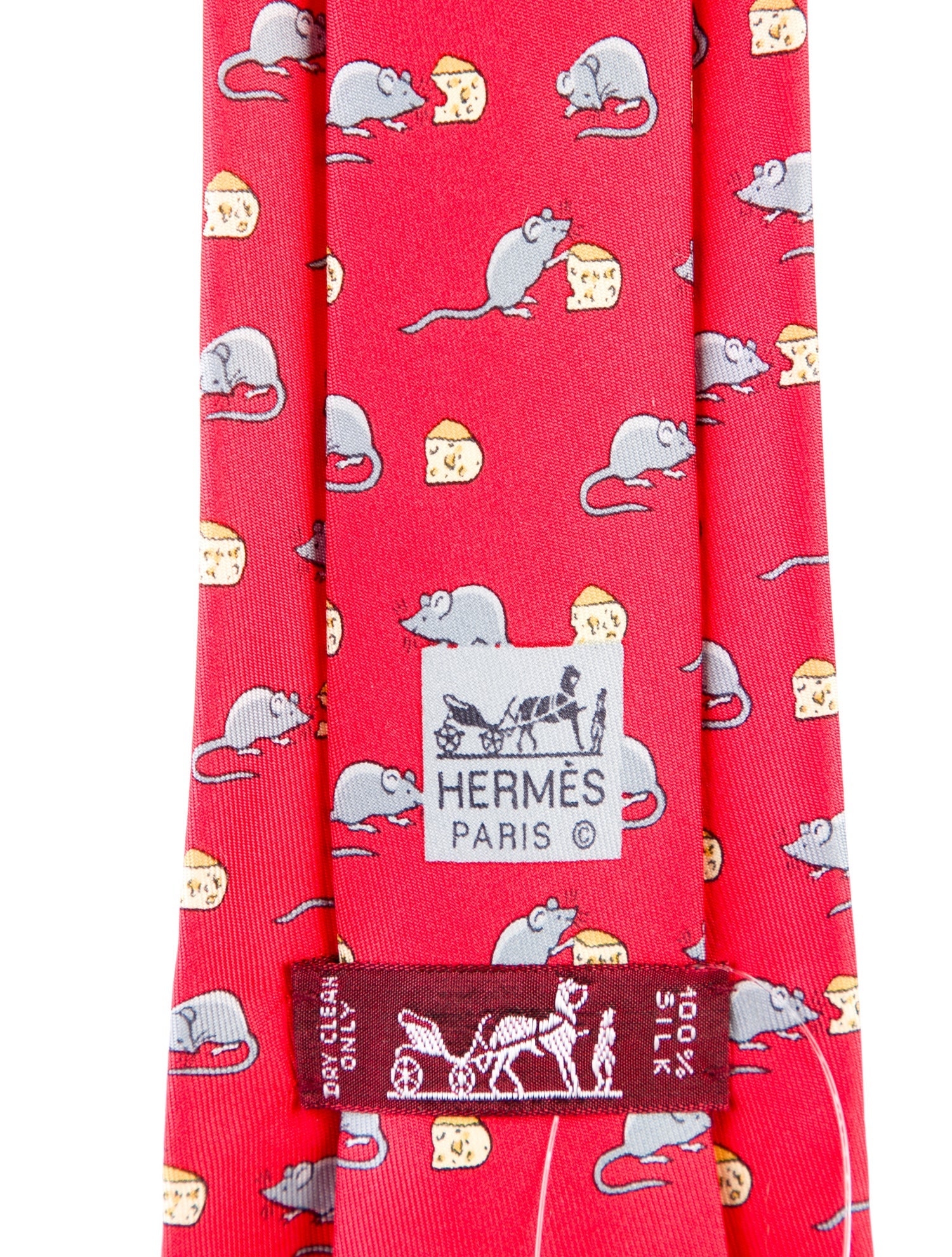 Hermès Silk Patterned Tie