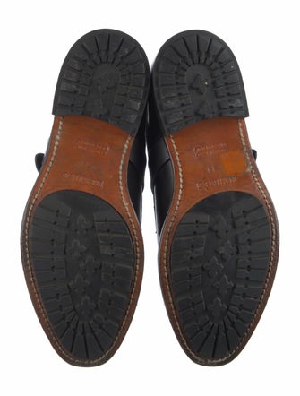 Hermès Leather Combat Boots