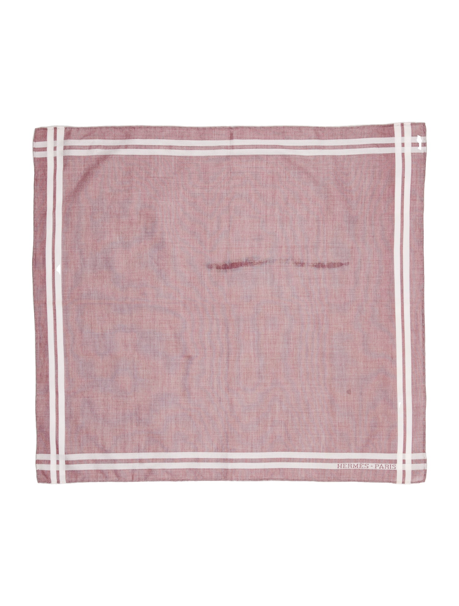 Hermès Solid Pocket Square
