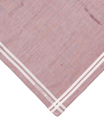 Hermès Solid Pocket Square