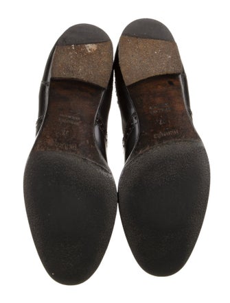 Hermès Brighton Brogue Leather Chelsea Boots