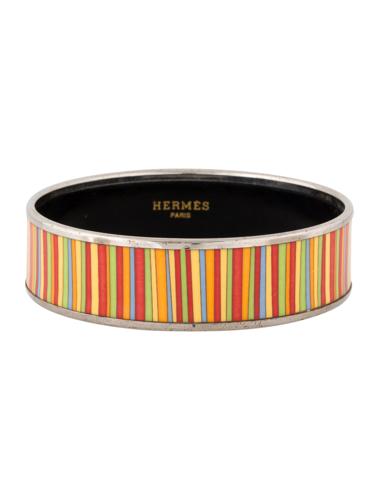 Hermès Enamel Bangle Bracelet