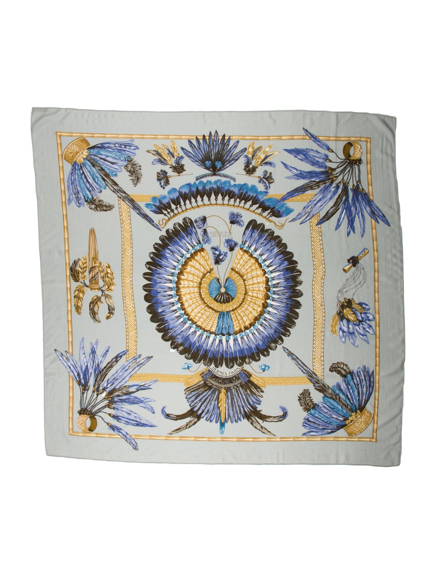 Hermès Brazil Cashmere Shawl