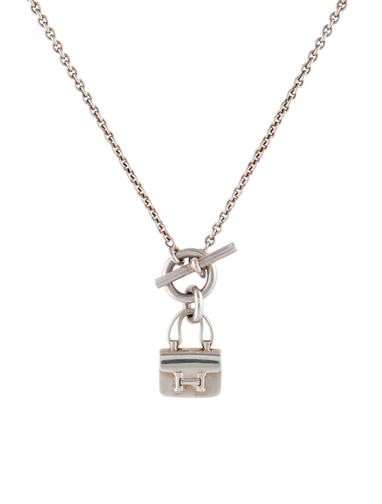 Hermès Amulettes Constance Pendant Necklace
